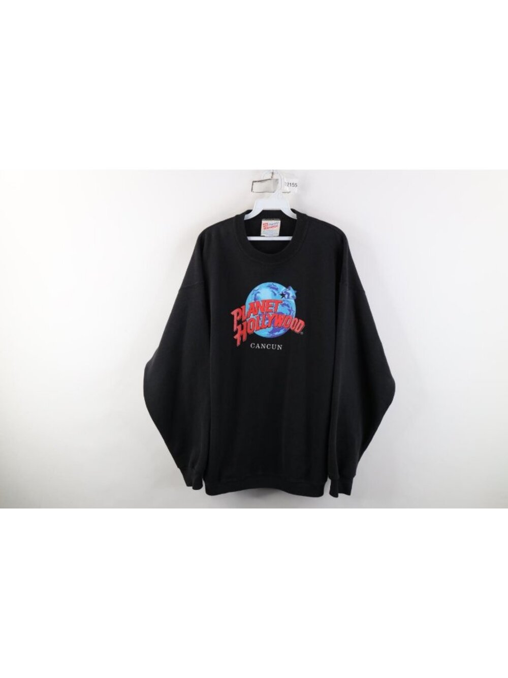 Vintage 90s Planet Hollywood Cancun Mens XL Spell Out Crewneck Sweatshirt USA